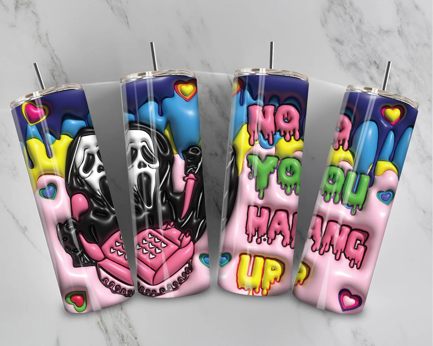 3D No You Hang Up Tumbler