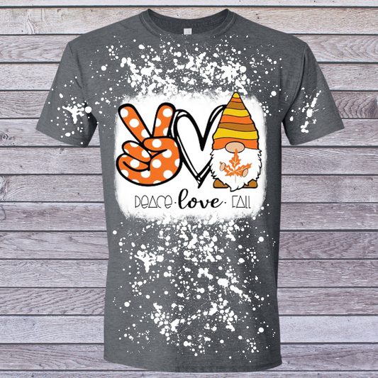 PEACE, LOVE, FALL