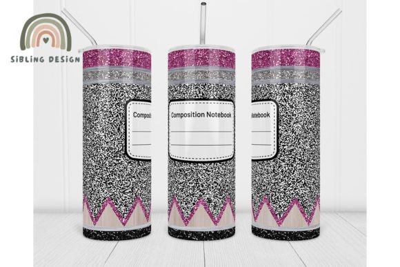 Composition Notebook Tumbler