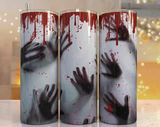 Horror Hands Tumbler