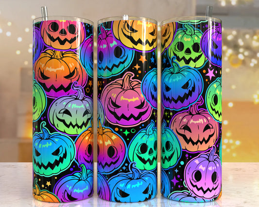 Neon Pumpkins