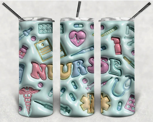 3D NURSE Tumbler