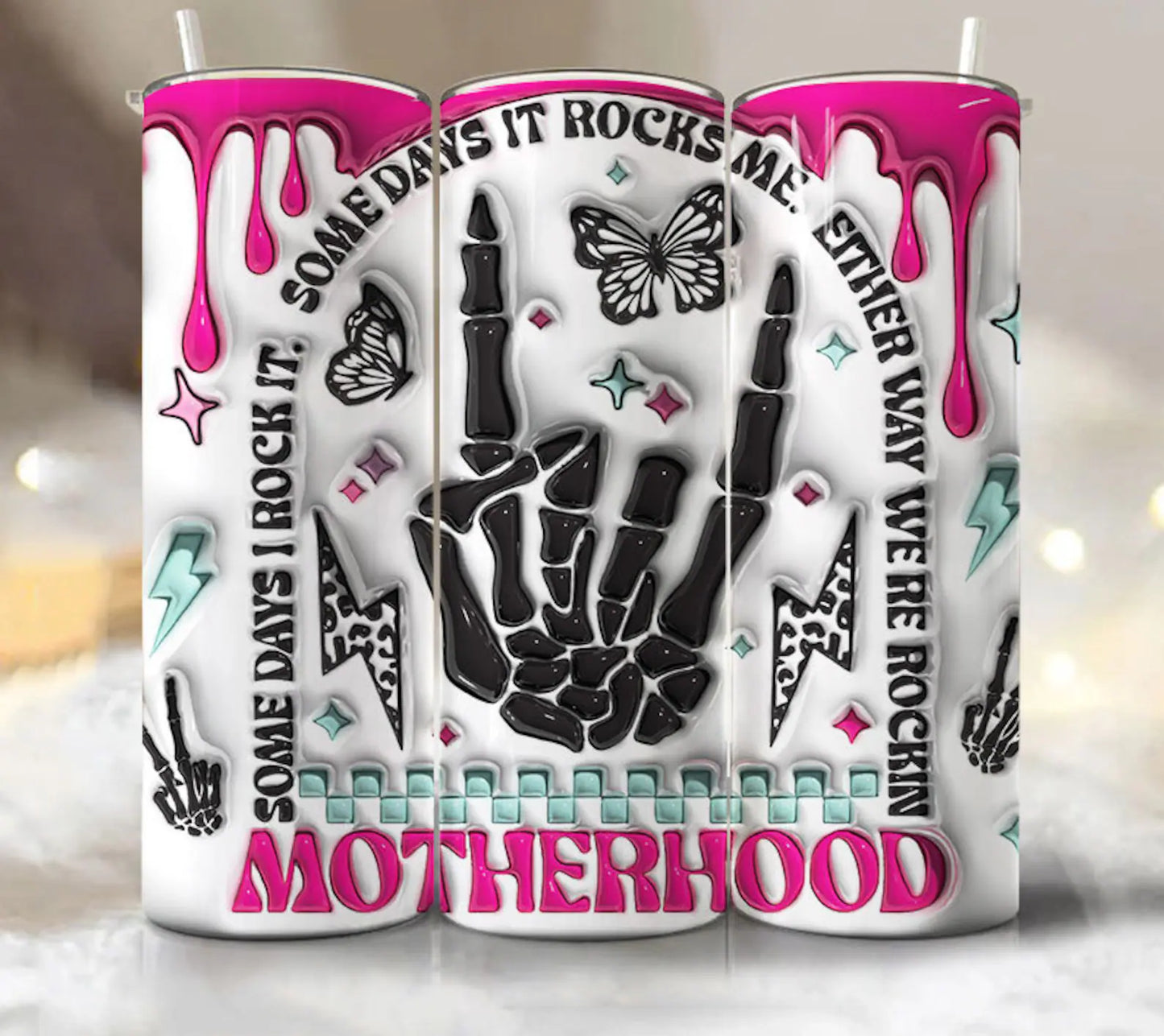 3D Motherhood Tumbler